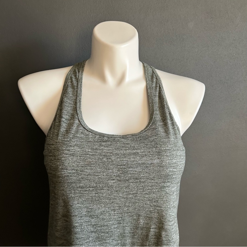Jockey Green Marbel Racerback Tank Top XL - Picture 2 of 6